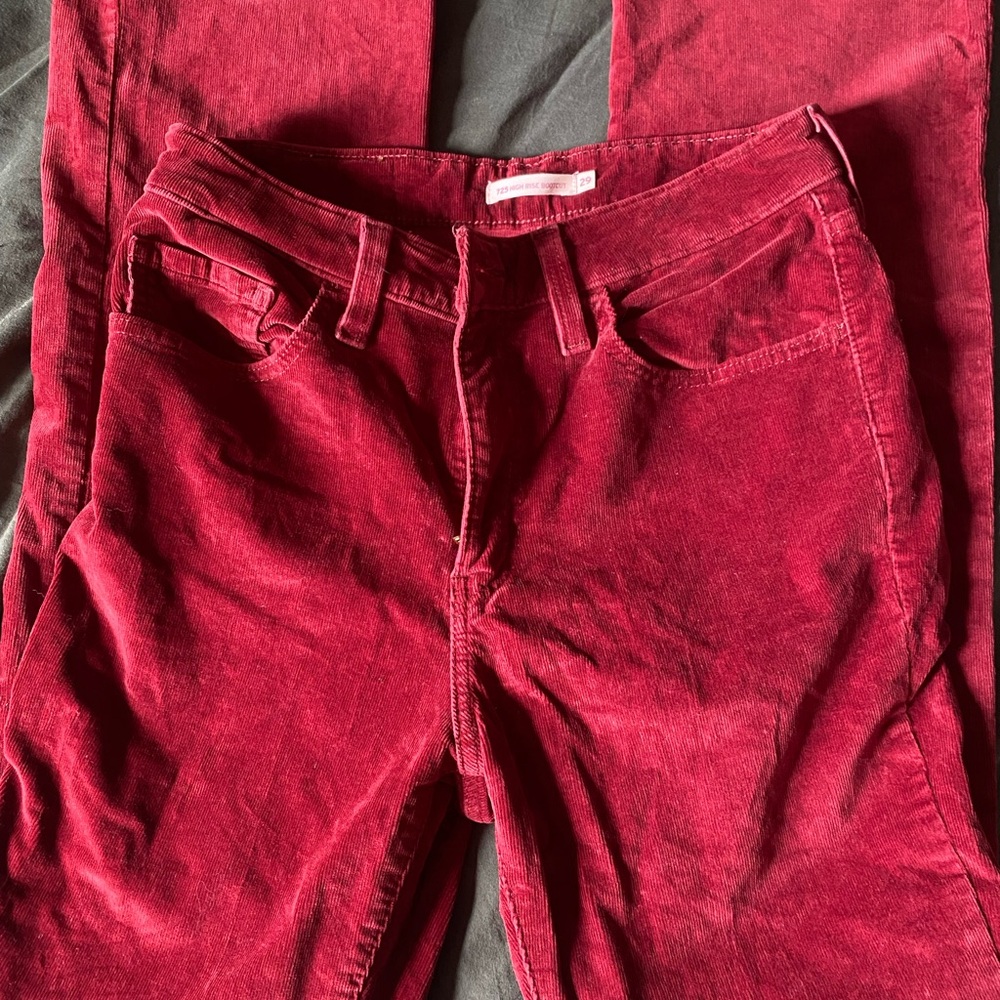 Women's Levi Red Jeans